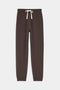 Andie Oversized Fleece Sweatpant - Dark Chocolate