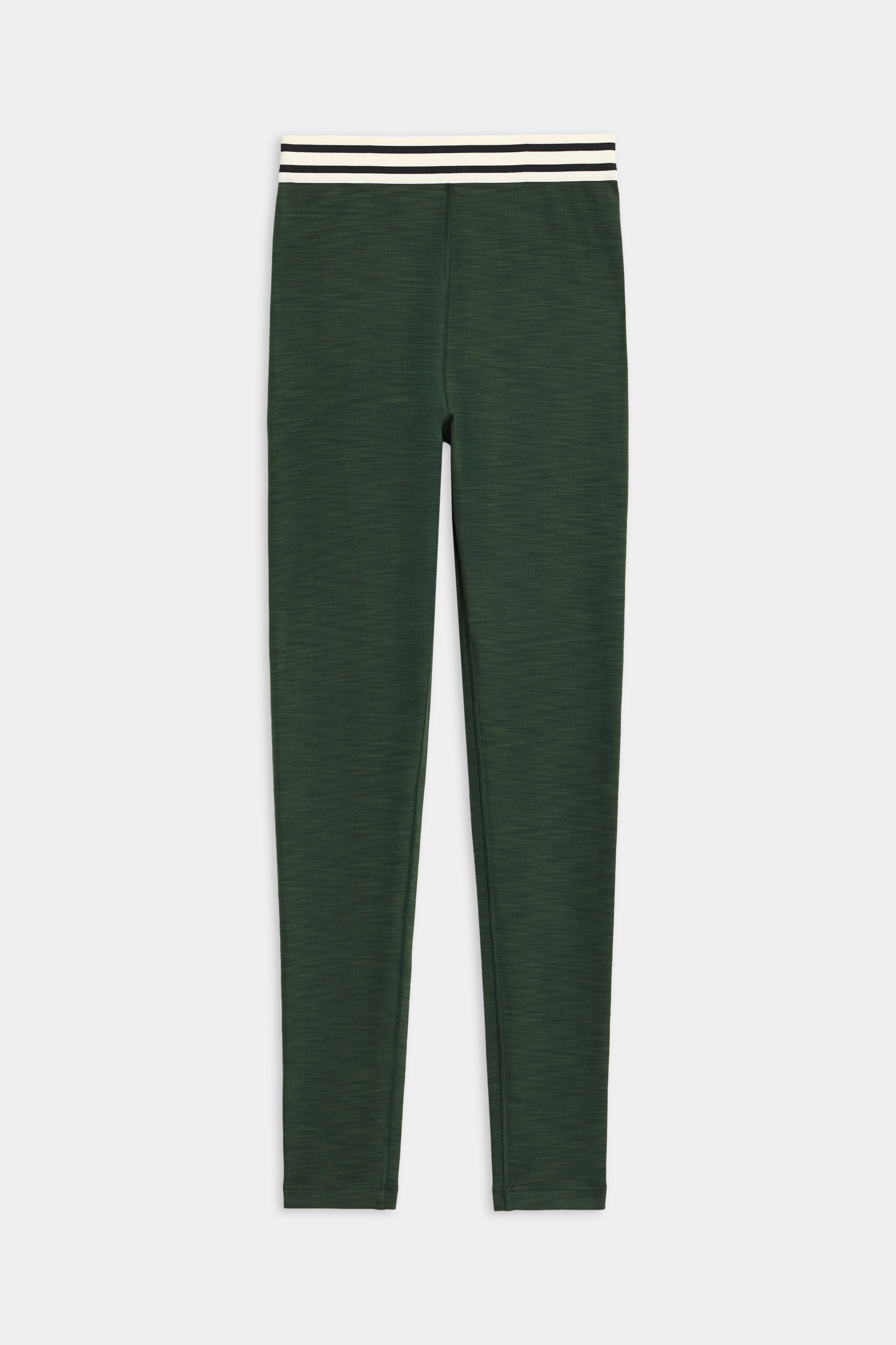Bailey Active Rib High Waist 7/8 - Heather Military – SPLITS59