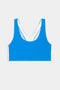 Ella Airweight Bra - Riviera/White