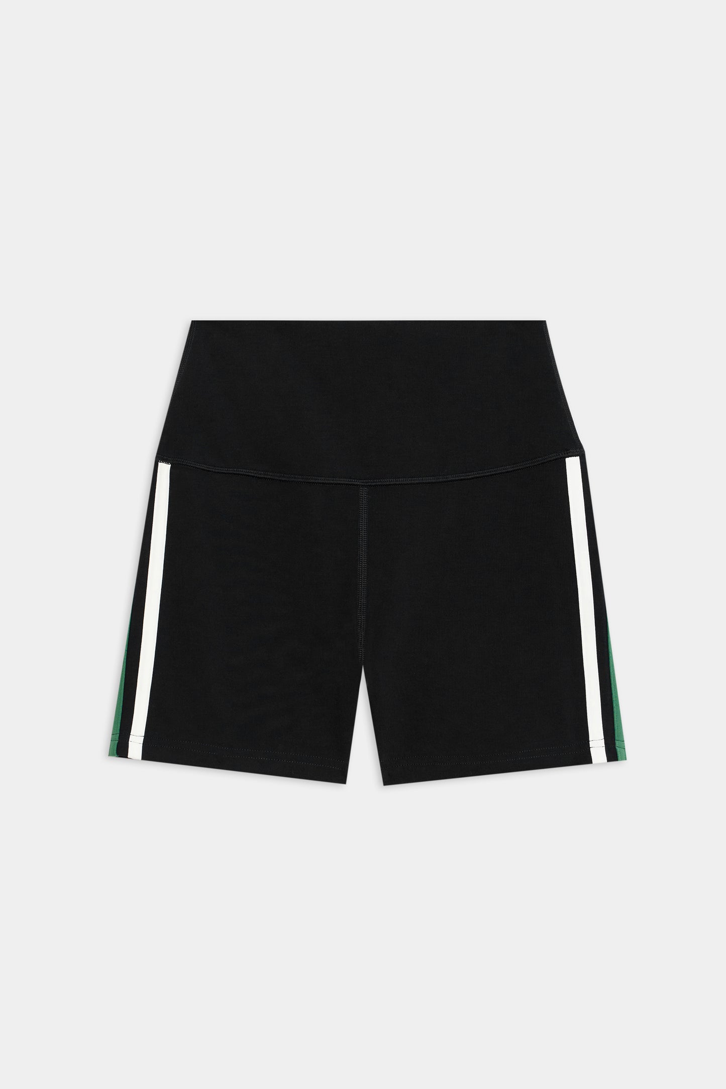 Ella Airweight High Waist Short 3.5" - Black/Arugula