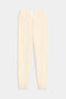 Andie Oversized Fleece Sweatpant - Creme