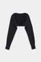 Sue Fleece Shrug - Black