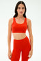 Sprint Rigor Bra - Lotus Red