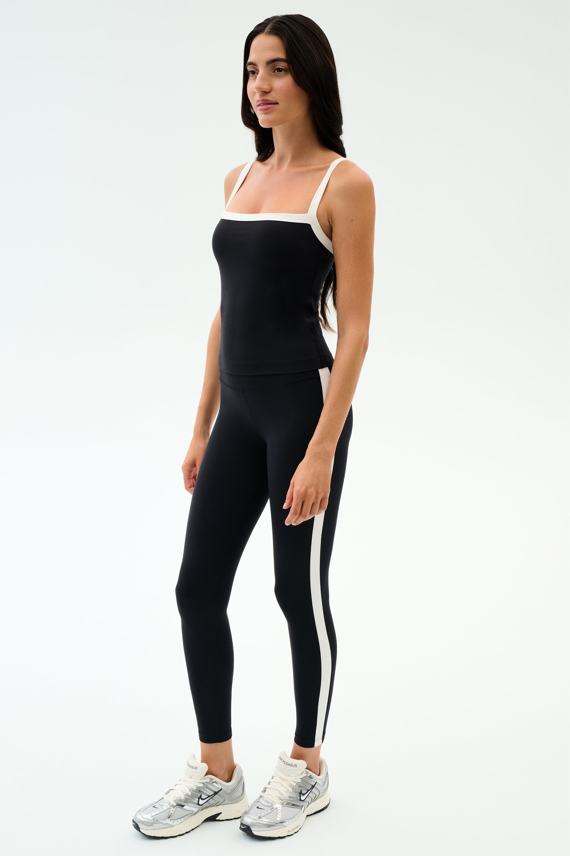 Monah Rigor Tank - Black/White