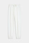 Andie Oversized Fleece Sweatpant - White