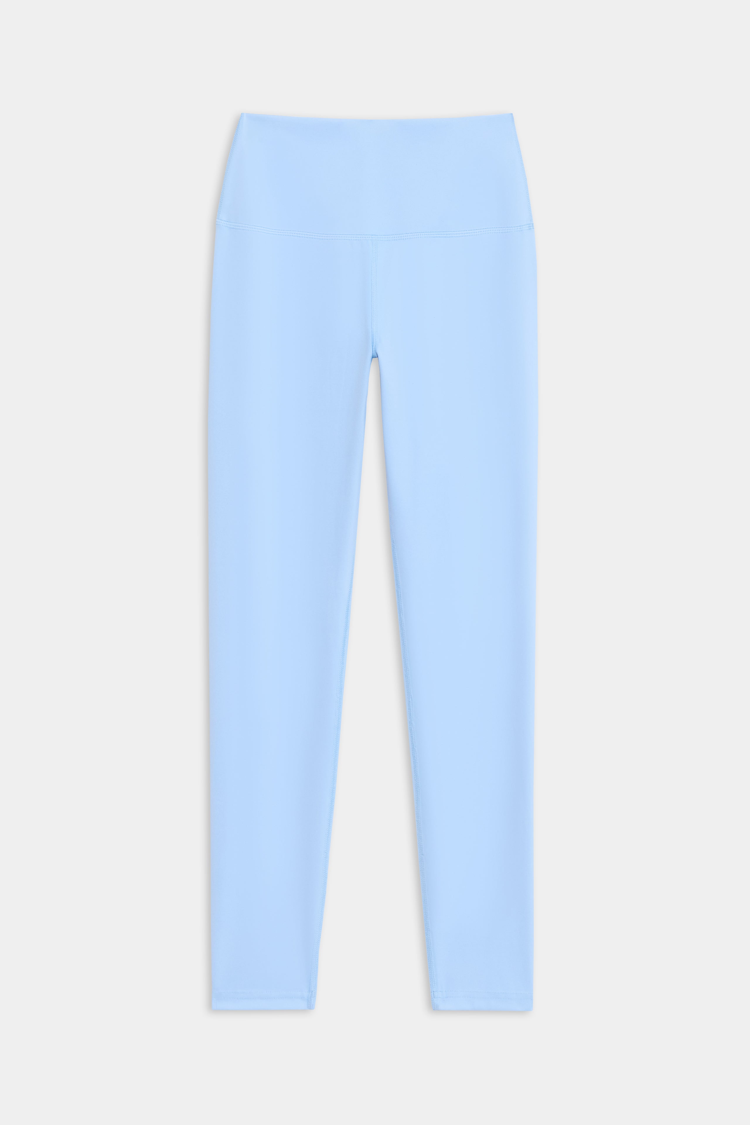 Sprint High Waist Rigor 7/8 leggings by SPLITS59 in light blue on a white background.