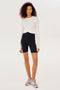  White Daisy L/S Jersey Tee front view