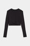Daisy L/S Jersey Tee - Black Sports Bra